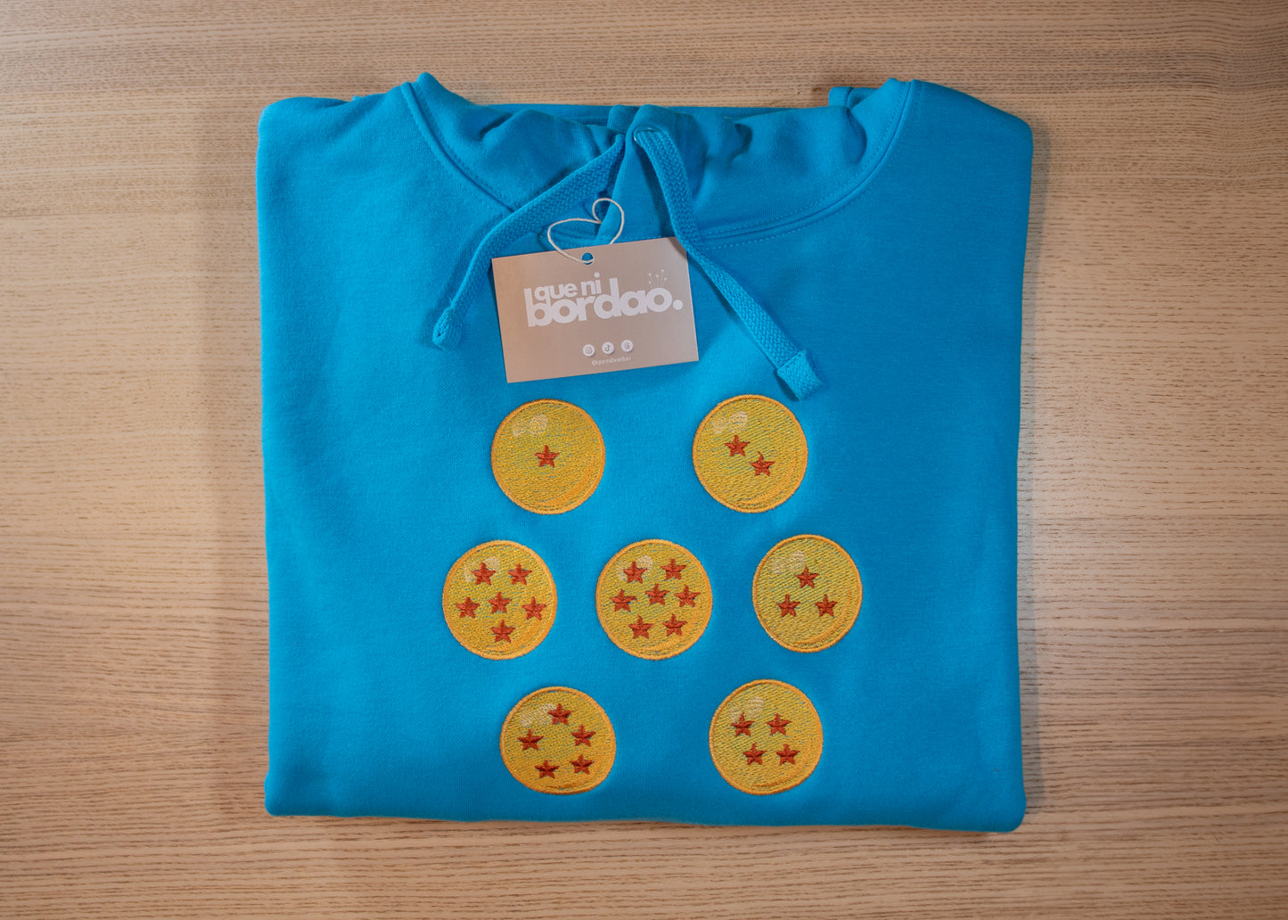 Bordado con Ki | Sudadera con capucha