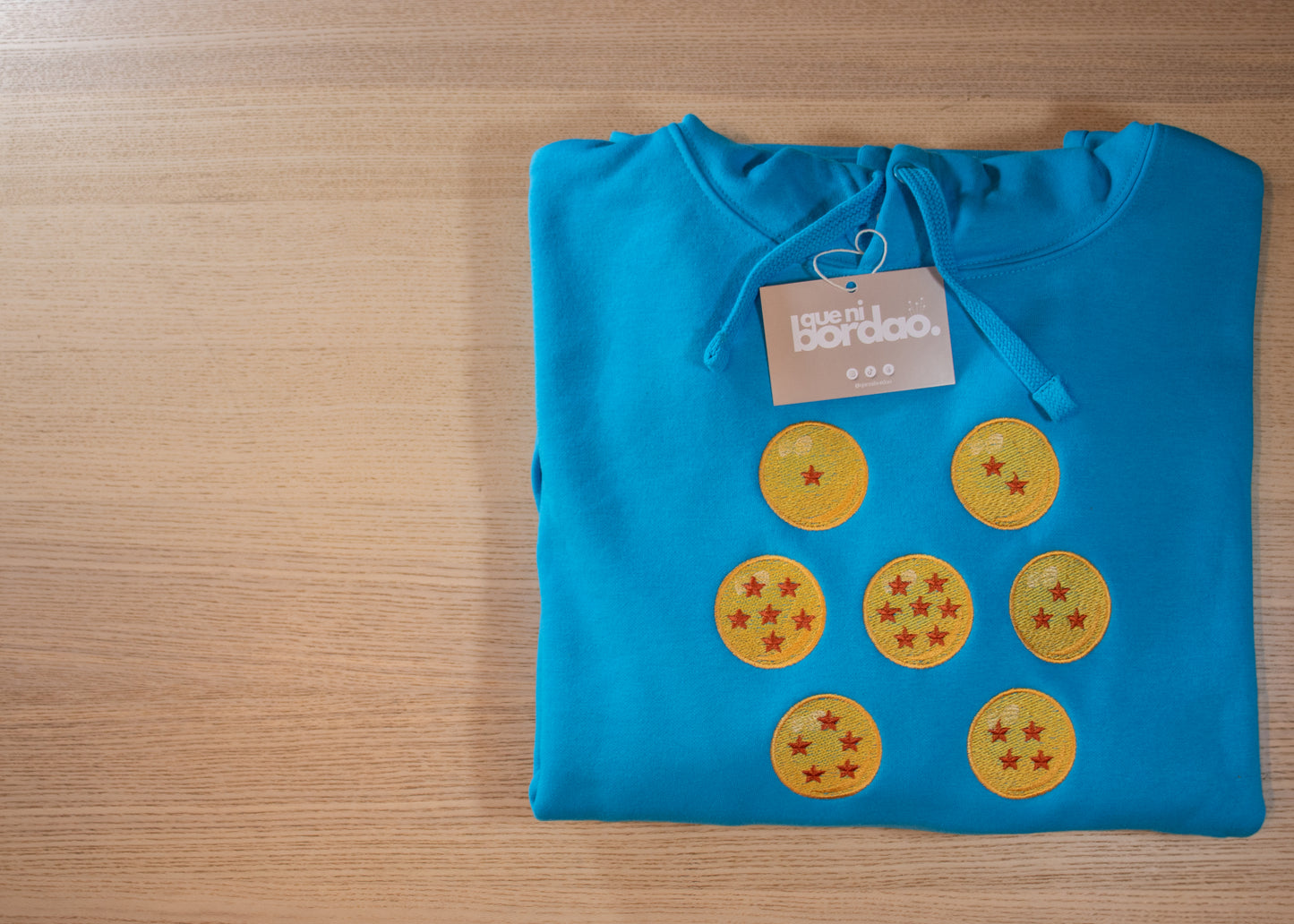 Bordado con Ki | Sudadera con capucha
