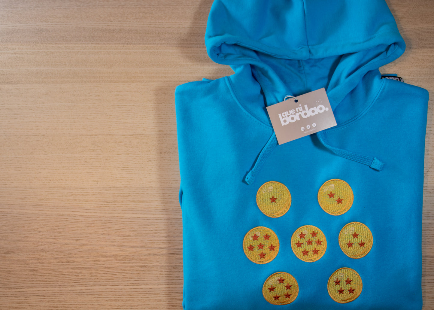 Bordado con Ki | Sudadera con capucha