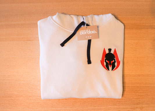 MORE SEVILLA | Sudadera con capucha BLANCA