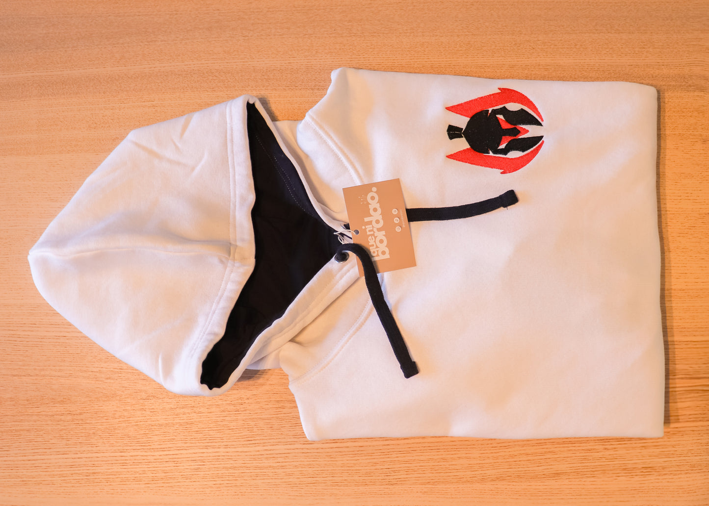 MORE SEVILLA | Sudadera con capucha BLANCA