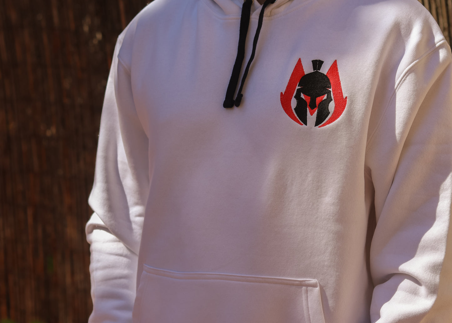 MORE SEVILLA | Sudadera con capucha BLANCA