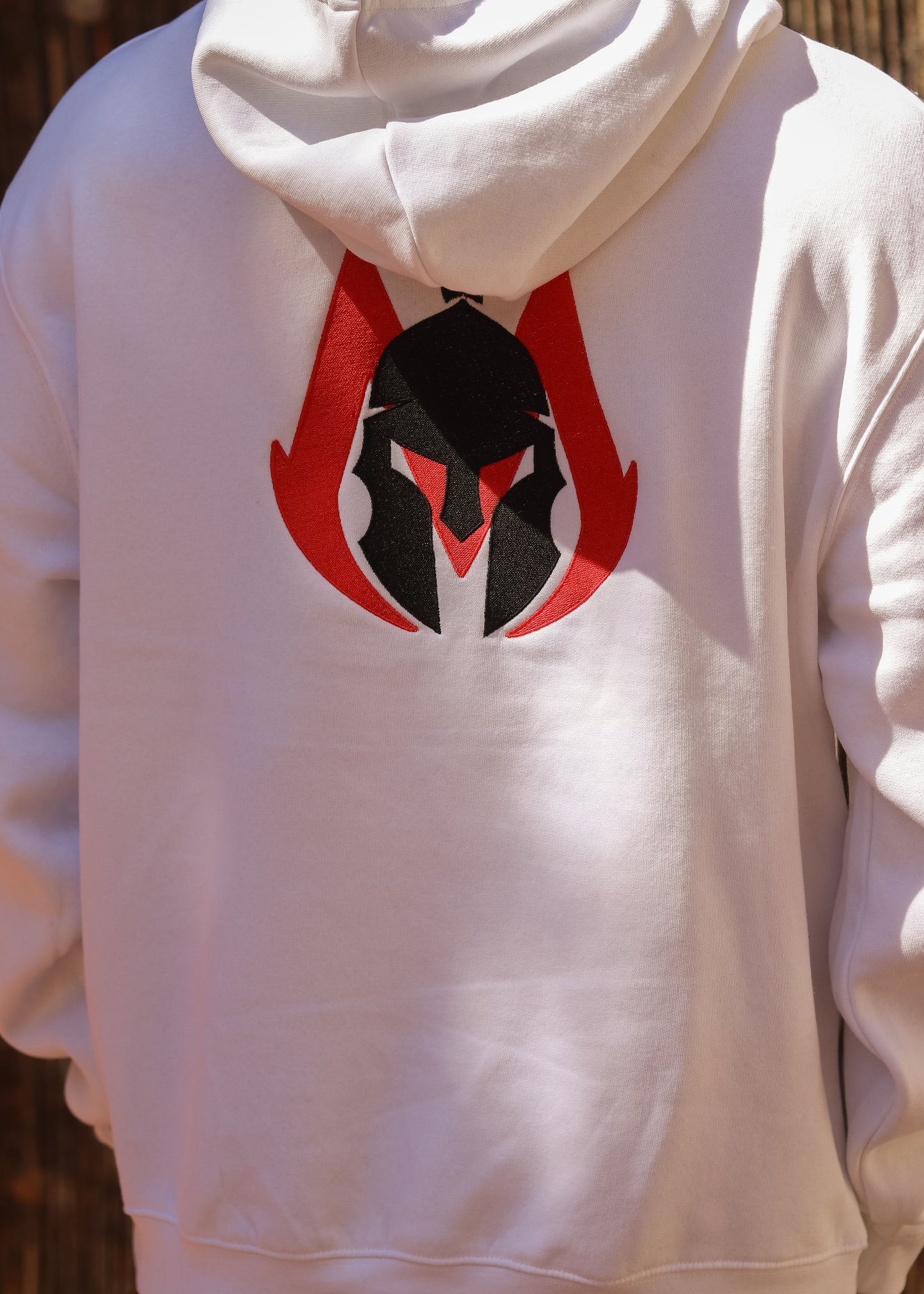 MORE SEVILLA | Sudadera con capucha BLANCA