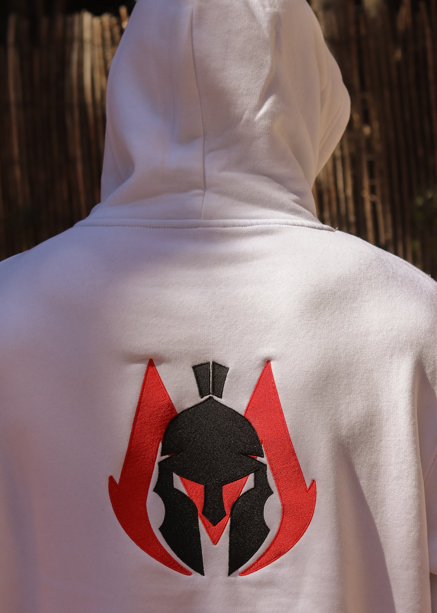 MORE SEVILLA | Sudadera con capucha BLANCA