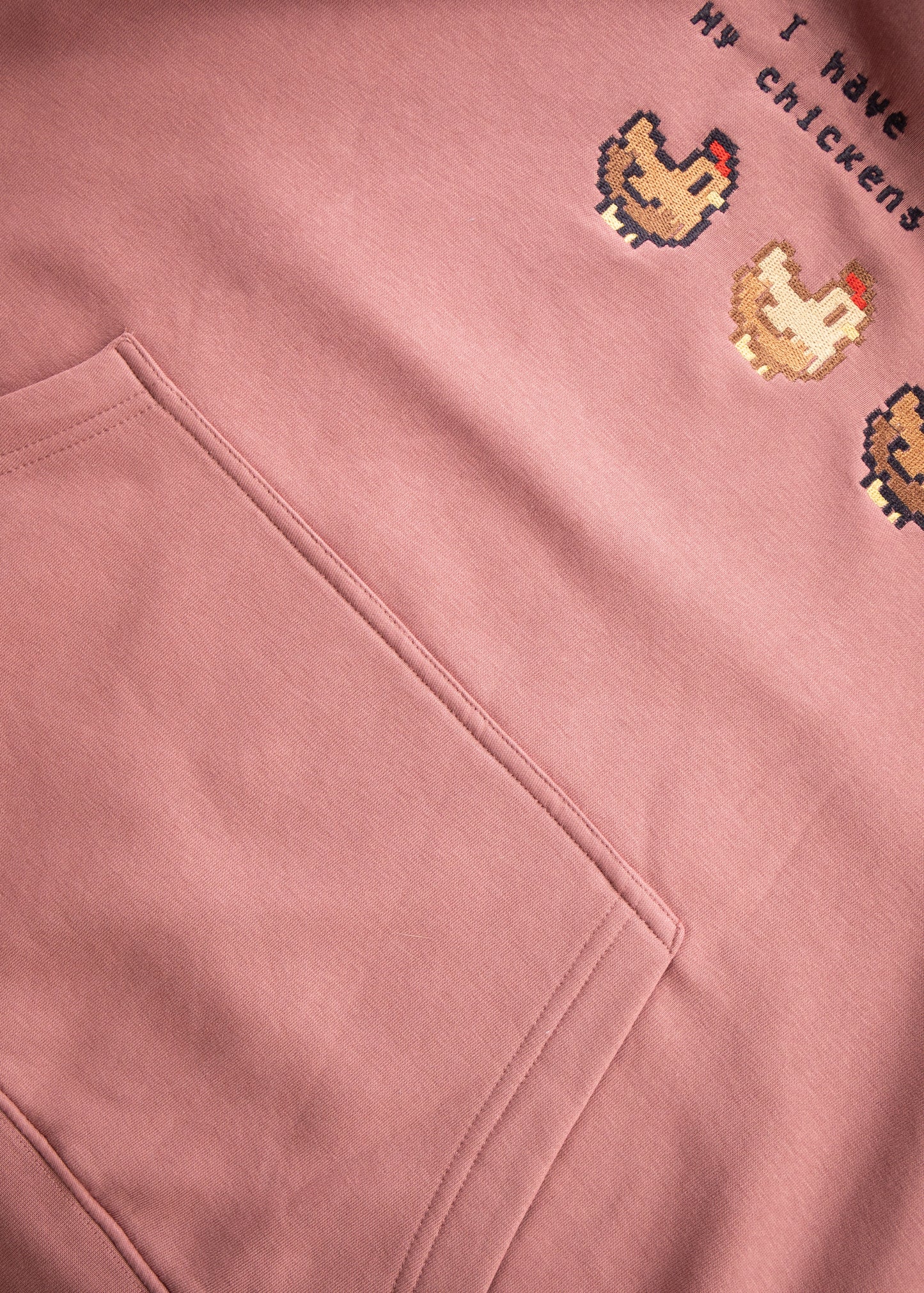 Las gallinas primero | Sudadera con capucha