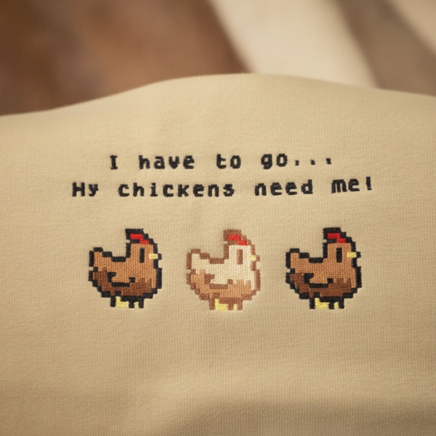 Las gallinas primero | Sudadera sin capucha