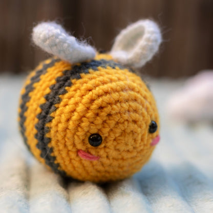 Llavero | Abeja amigurumi