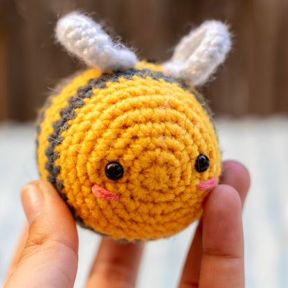 Llavero | Abeja amigurumi