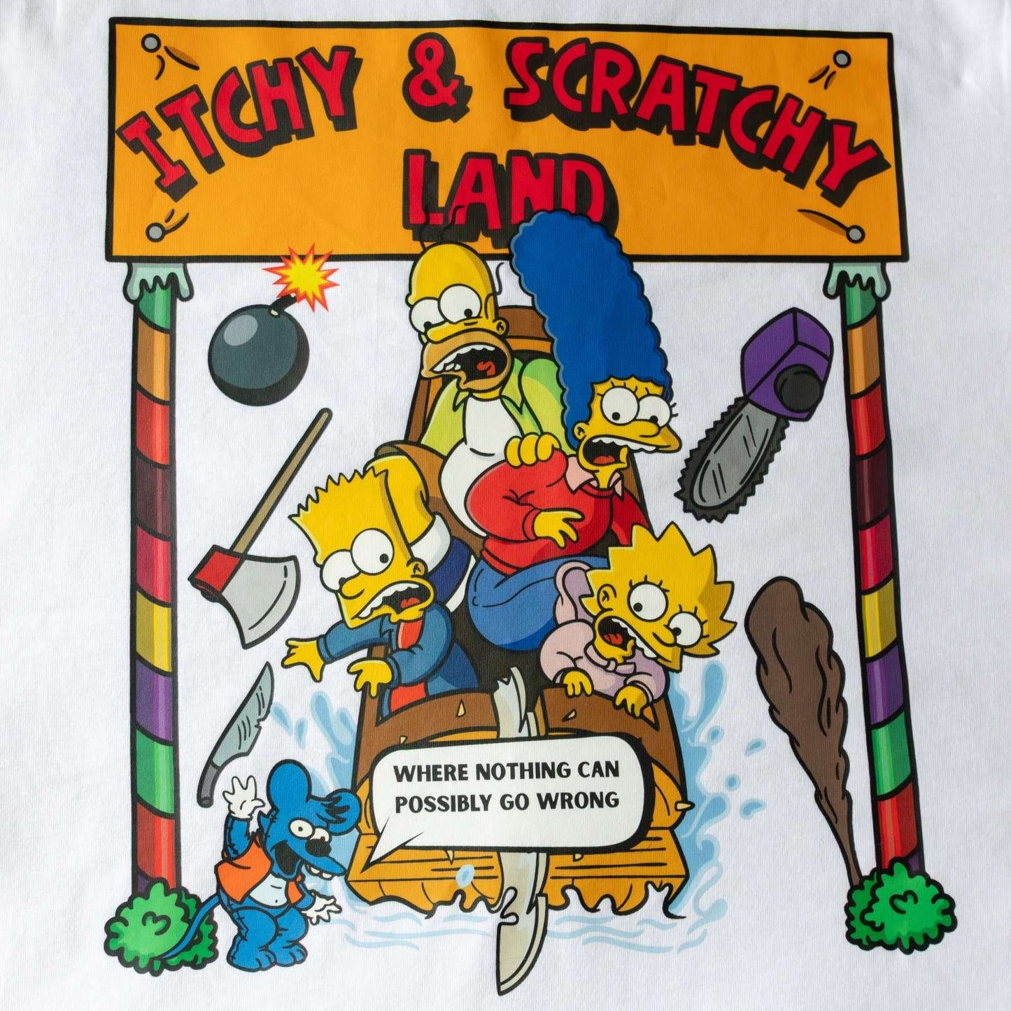 Itchy & Scratchy Land | Camiseta unisex